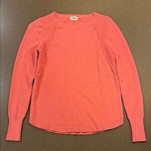 Pulse Coral Crew Neck Sweater